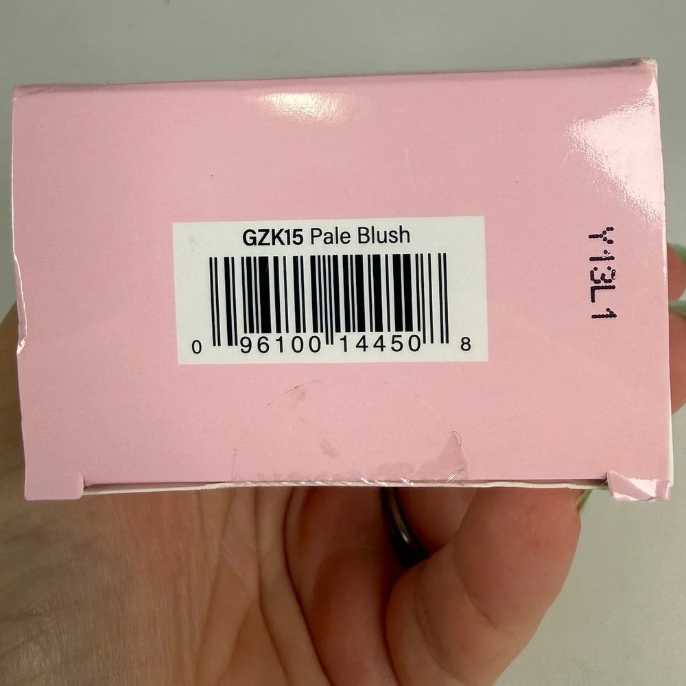 Dashing Diva Glaze LED Semi-Cured Gel Nail Strips‎ Starter Kit Pale Blush New